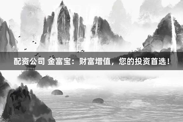 配资公司 金富宝：财富增值，您的投资首选！