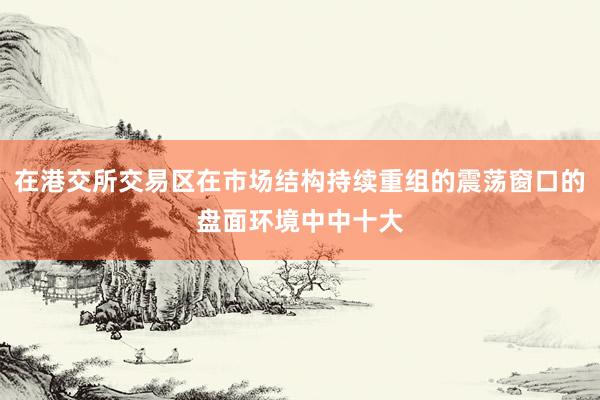 在港交所交易区在市场结构持续重组的震荡窗口的盘面环境中中十大