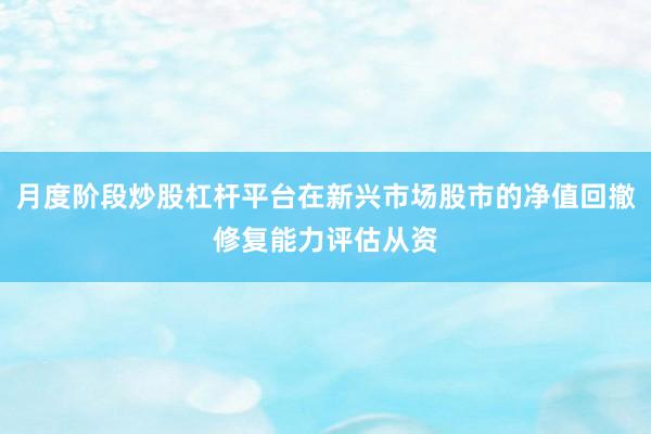 月度阶段炒股杠杆平台在新兴市场股市的净值回撤修复能力评估从资