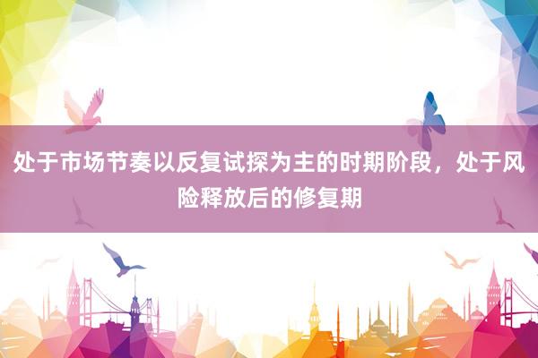 处于市场节奏以反复试探为主的时期阶段，处于风险释放后的修复期